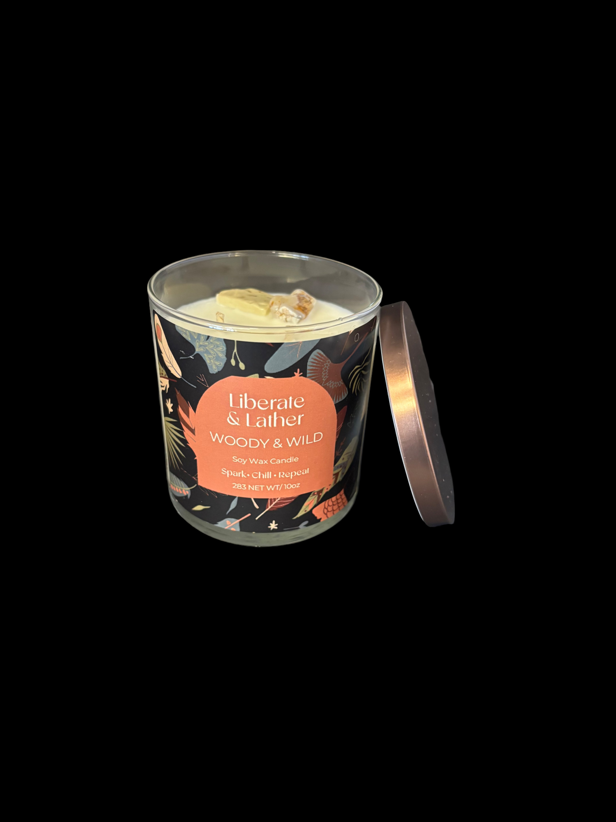 Woody and Wild Soy Wax Candle